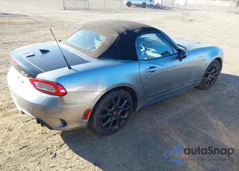 2017 Fiat 124 Spider Elaborazione Abarth from USA, damaged, VIN JC1NFAEK2H0118922